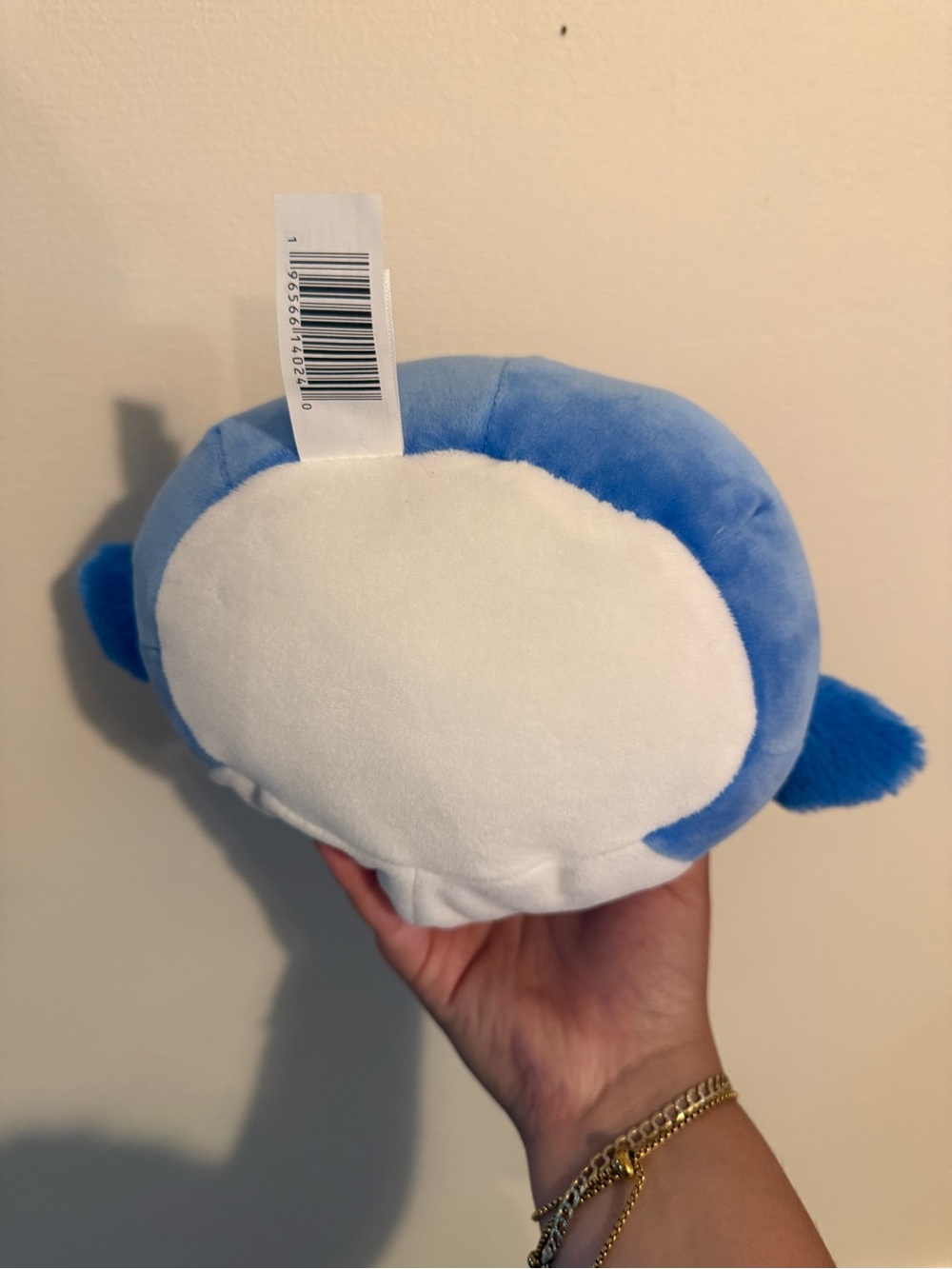 Squishmallows Babs Blue Jay Valentine’s Heart Plush NWT Tagged - Picture 5 of 5